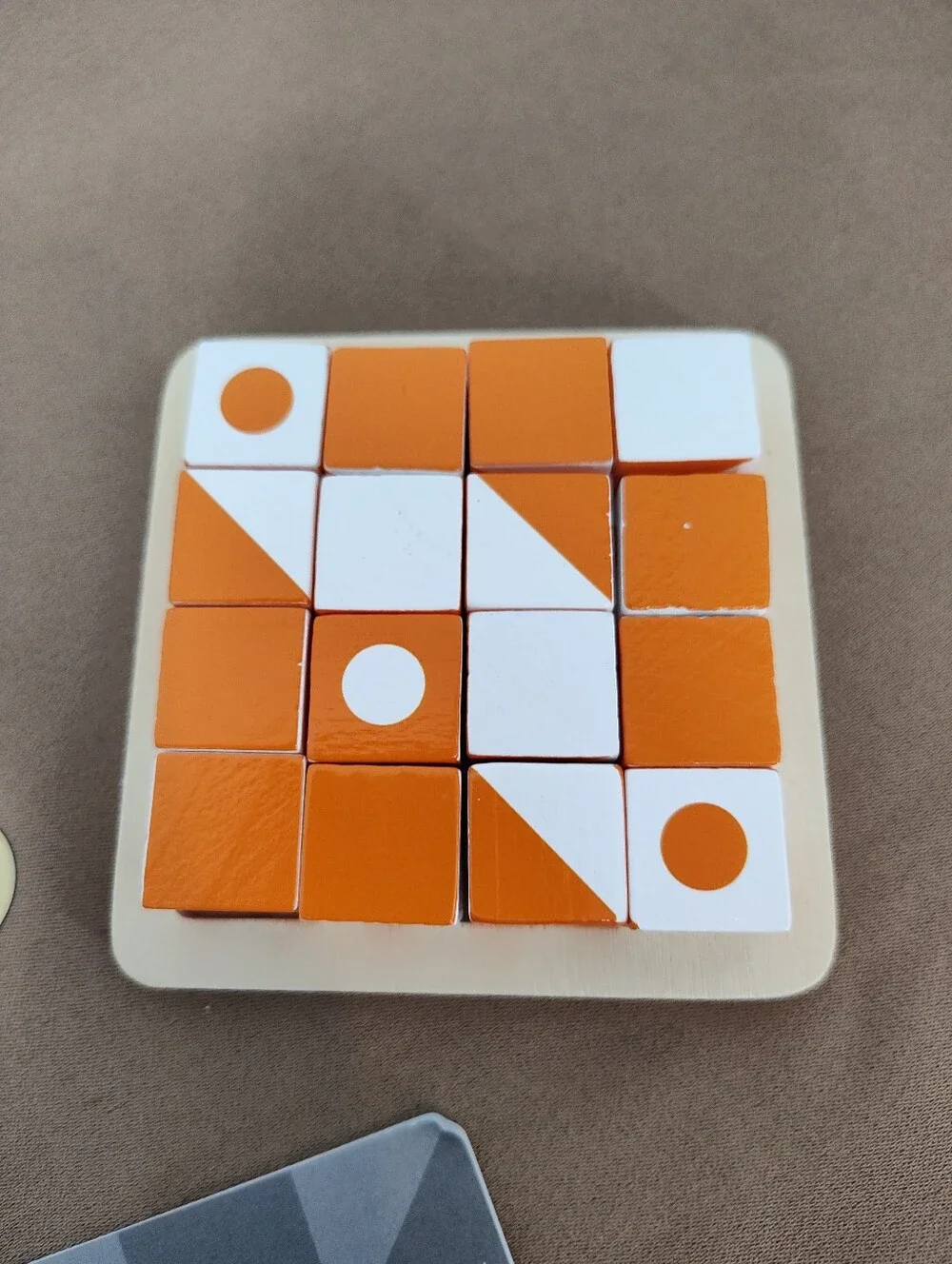 Q-bitz Solo Game - Orange Edition